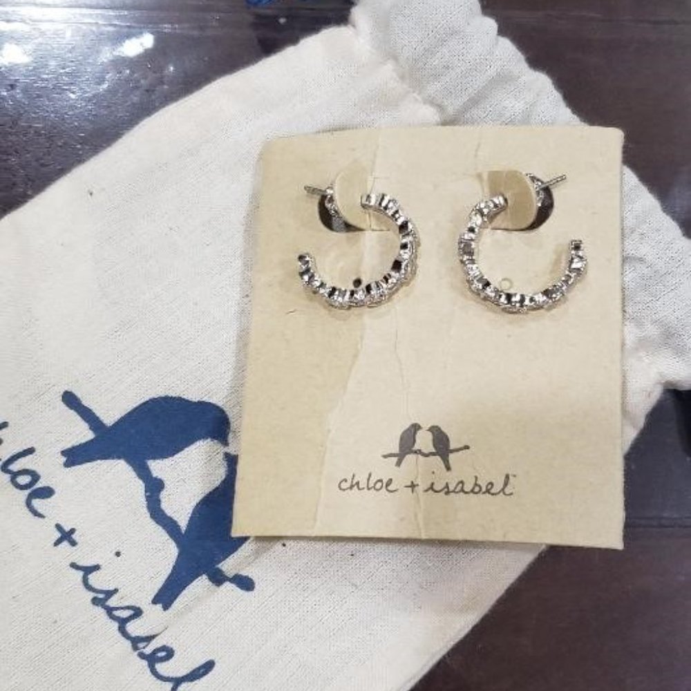 Chloe + Isabel hoop earrings